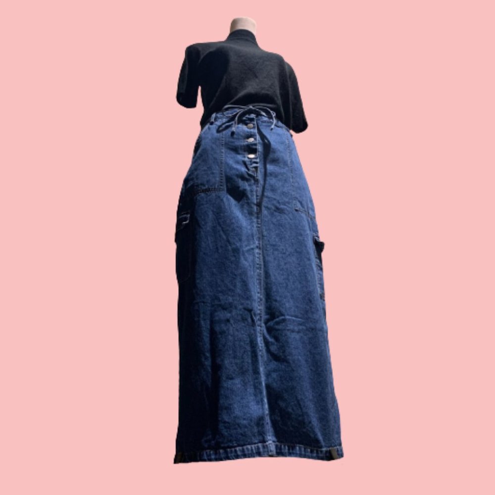 Long 90's Denim Skirt From Nepal 💕